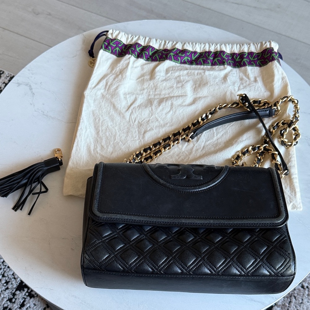 Tory Burch Fleming bag black